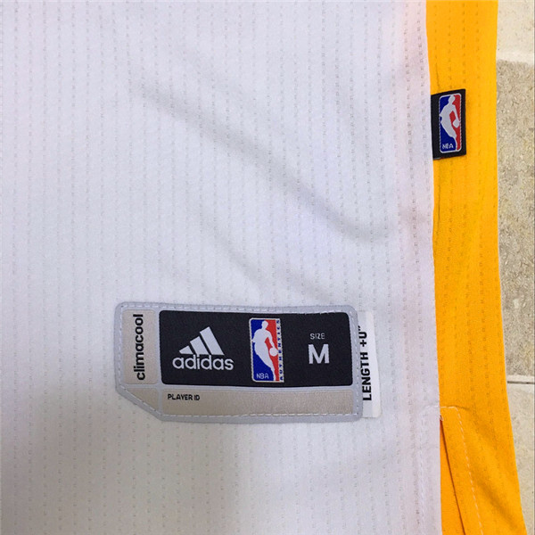 Maillot Authentique Manche Courte Warriors Curry 30 Blanc